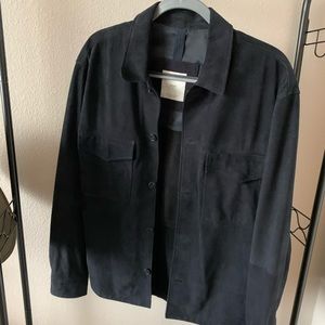 Mango Man Suede Coat